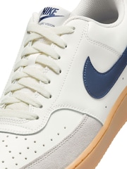 Белый/коричневый - Низкие кроссовки Nike Court Vision - Image 9 of 10