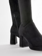 Schwarz - Forever Comfort® Overknee-Sockenstiefel mit dicker Sohle - Bild 7 von 7