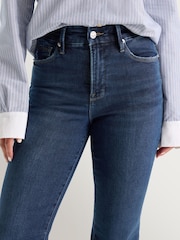 Good American Blue Soft Tech Good Classic 33" Bootcut Jeans - Image 5 of 7