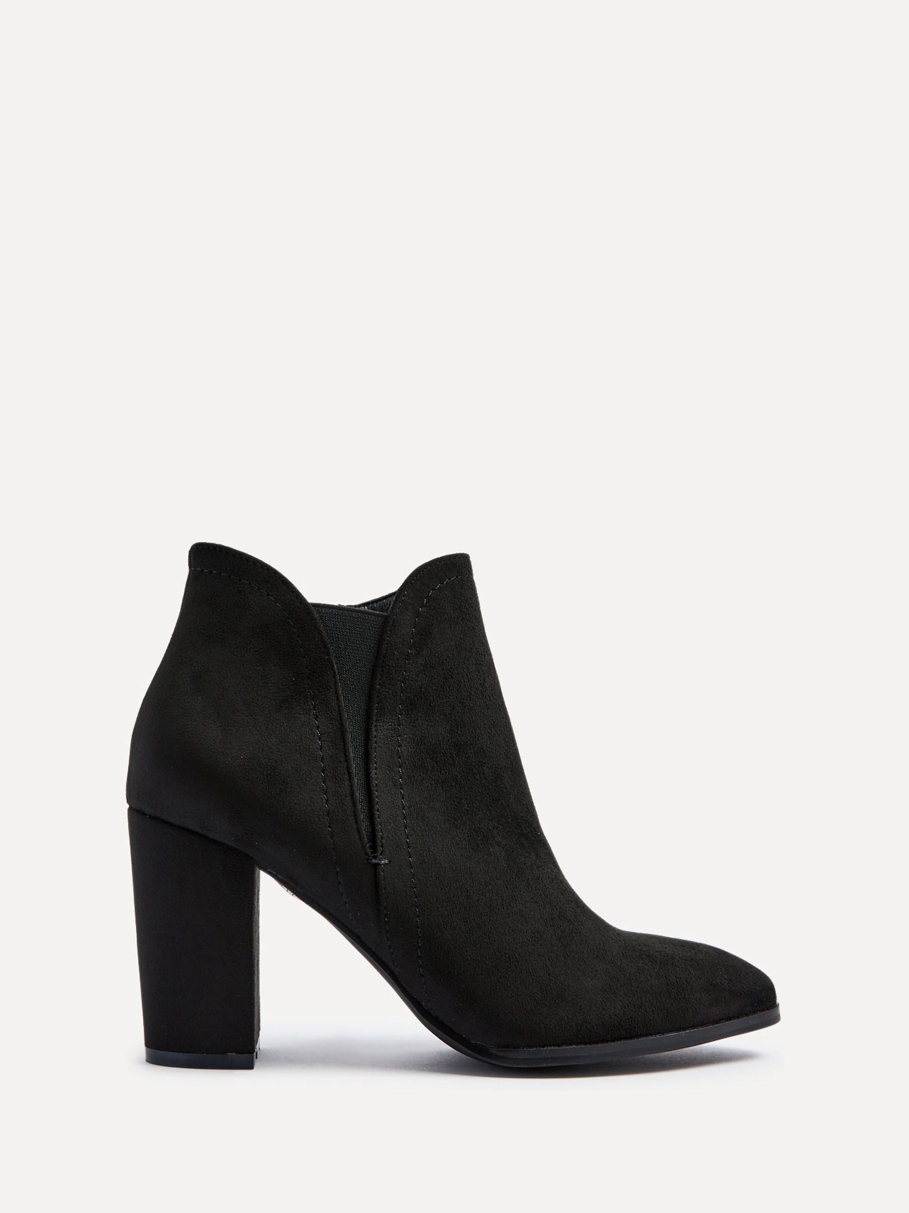 Buy Linzi Black Freda Block Heeled Ankle Boots from Next Canada