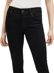 AllSaints Black Miller Sizeme Jeans - Image 6 of 8