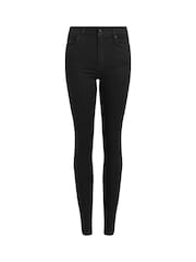 AllSaints Black Miller Sizeme Jeans - Image 8 of 8