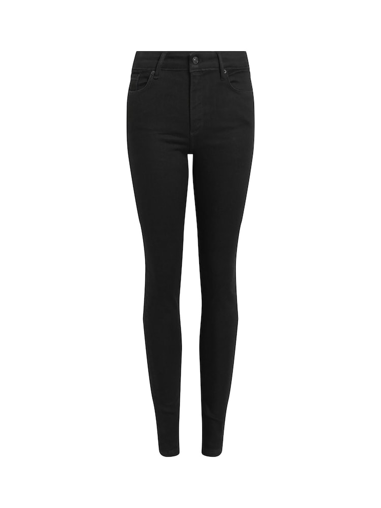 AllSaints Black Miller Sizeme Jeans - Image 8 of 8