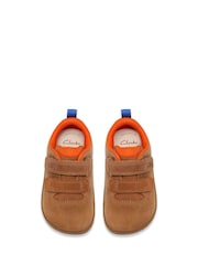 Clarks Brown Harbour Move Barefoot Toddler Shoes - Image 6 of 6