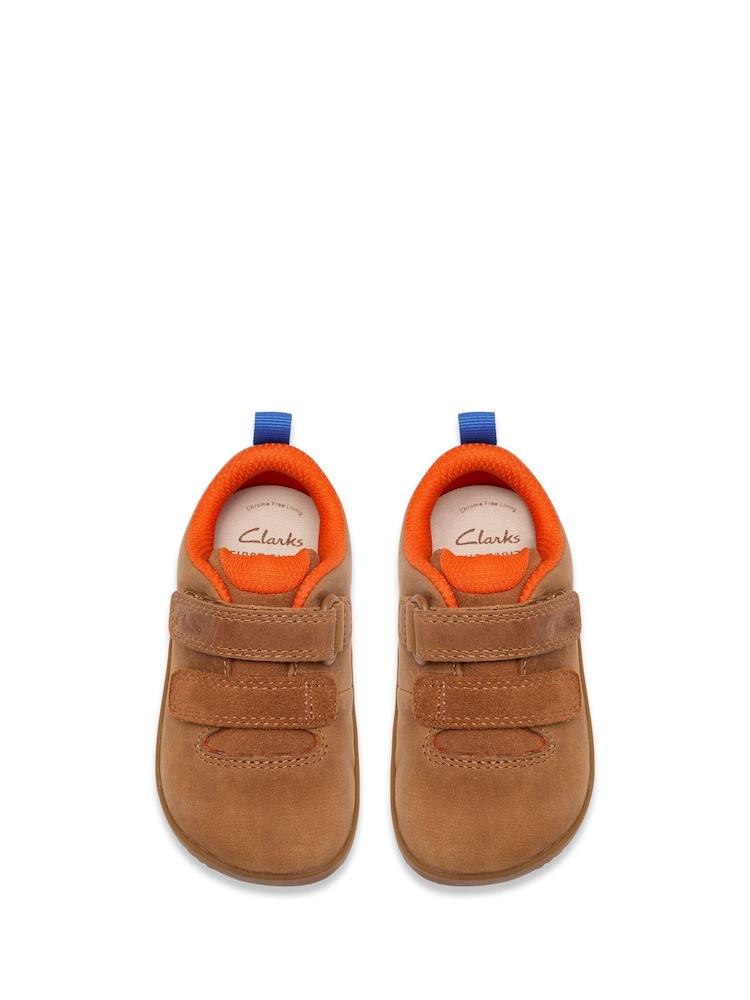 Clarks Brown Harbour Move Barefoot Toddler Shoes - Image 6 of 6