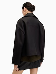 AllSaints Black Cooper Jacket - Image 2 of 6