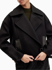 AllSaints Black Cooper Jacket - Image 5 of 6