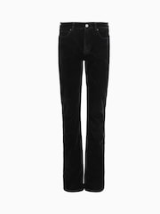 AllSaints Black Hollis Flock Bootcut Jeans - Image 6 of 6