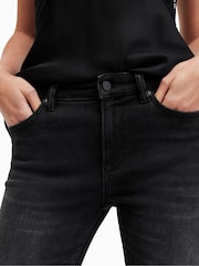 AllSaints Black Haldan Bootcut Jeans - Image 3 of 9