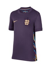 Nike Away Blank Jr. Dri-FIT England Stadium Football Shirt - Image 9 of 11