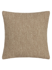 HÖEM Natural Tiona Square Woven Jacquard Cushion - Image 2 of 5