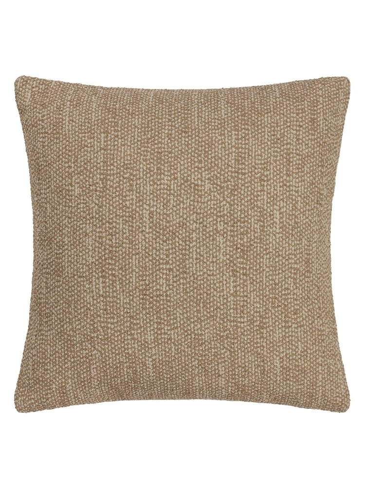 HÖEM Natural Tiona Square Woven Jacquard Cushion - Image 2 of 5