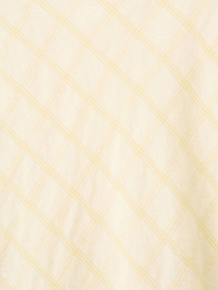 Mango Yellow Checked Midi Skirt - Image 6 of 6
