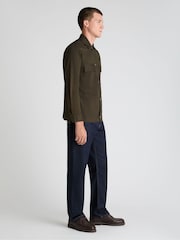 Remus Uomo Green Long Sleeve Jacket - Image 4 of 5