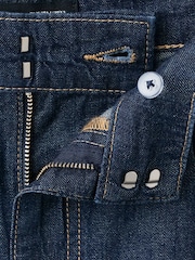 Mango Blue Denim Relaxed-Fit Bermuda Shorts - Image 4 of 4