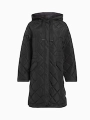 AllSaints Black Rina Liner Coat - Image 5 of 5