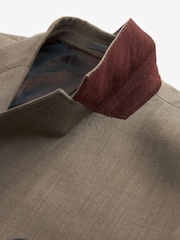 Stone Slim Fit Signature Wool Suit: Jacket - Image 8 of 10
