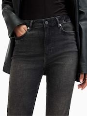 AllSaints Black Dax Vanta Sizeme Jeans - Image 5 of 7