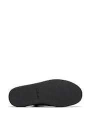 črna Suede - Nizki čevlji Clarks Clarkwood iz usnja z voskom Beeswax - Slika 6 iz 8