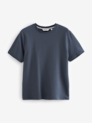 Blue Textured T-Shirt - Image 5 of 7