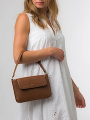Pure Luxuries London Olivia Nappa Leather Grab Bag - Image 1 of 6