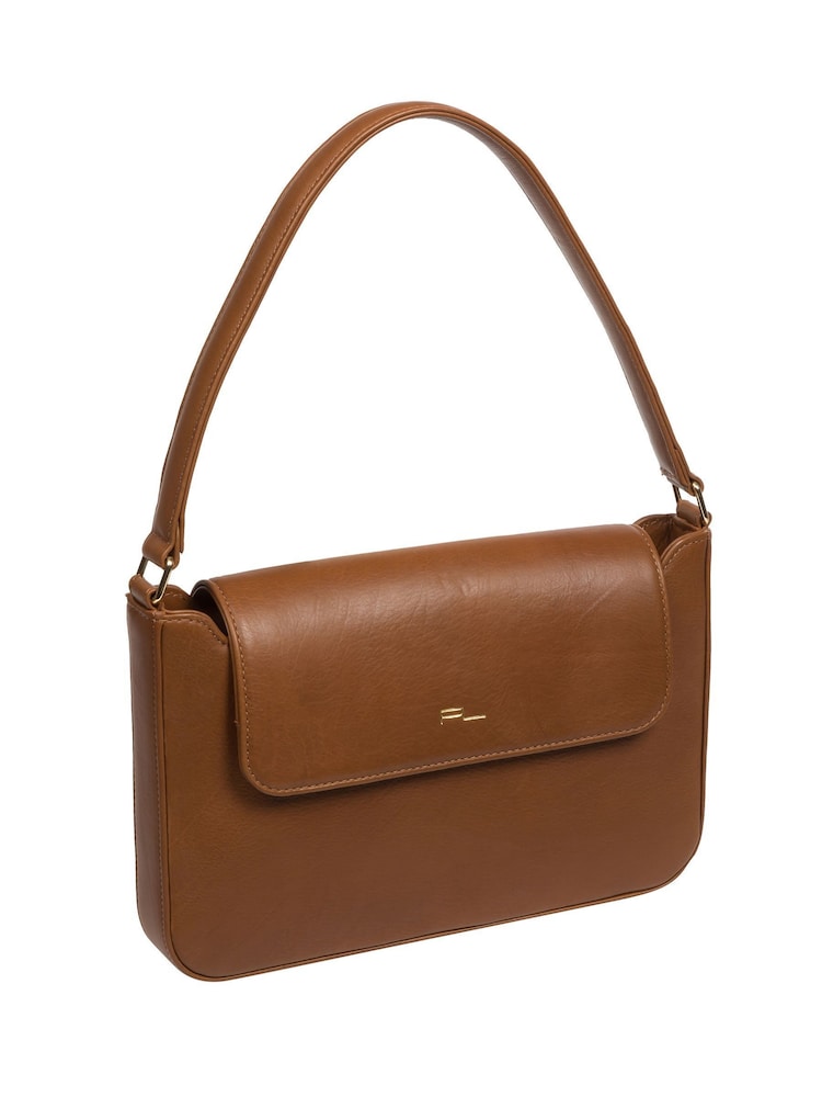 Pure Luxuries London Olivia Nappa Leather Grab Bag - Image 6 of 6
