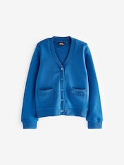 modra - Šolska jopica Cotton Rich Frill Pocket Jersey (3-16let) - Slika 5 iz 5