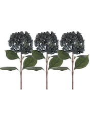 Otters Brook Blue Set Of Hydrangea Stem - Image 1 of 1