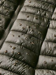 Joules Bramley Green Showerproof Packable Padded Coat - Image 2 of 3