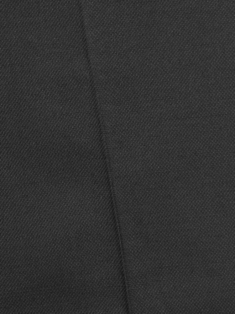Black Regular Fit Wool Blend Textured Trousers - Image 7 of 7