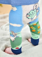 JoJo Maman Bébé Blue Peter Rabbit Scene Leggings - Image 3 of 6