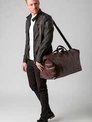 Conkca Gerson Leather Weekend Bag - Image 1 of 6