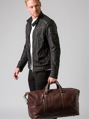 Conkca Gerson Leather Weekend Bag - Image 2 of 6