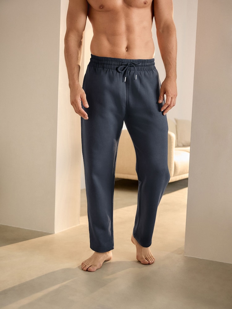 Navy Blue Open Joggers - Image 1 of 10