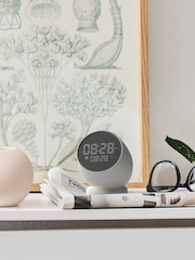 Kreafunk White Bell Alarm Clock with Sound - Image 1 of 4