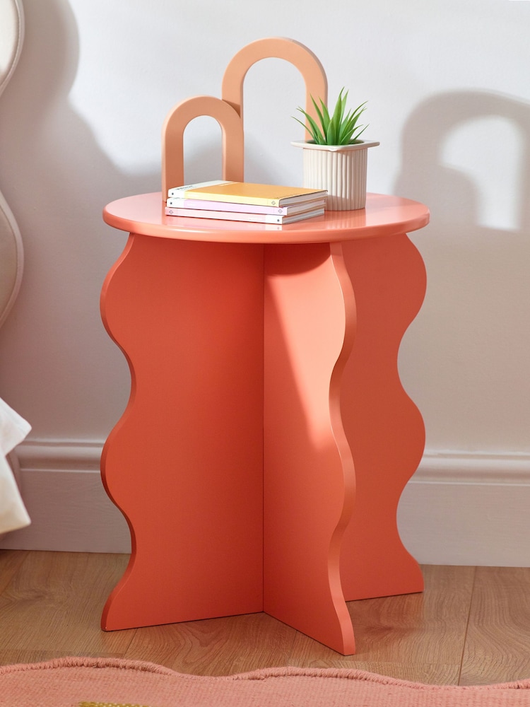Orange Wiggle Kids Bedside Table - Image 1 of 5