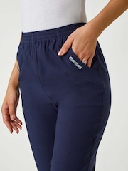 Roman Dark Blue Cropped Stretch Capri Trousers - Image 5 of 5