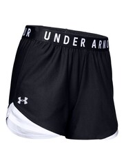Under Armour Black White Play Up 3.0 Shorts - Image 5 of 6