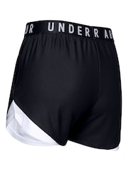 Under Armour Black White Play Up 3.0 Shorts - Image 6 of 6