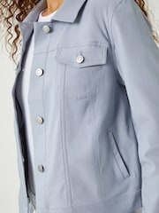 Roman Light Grey Stretch Denim Jacket - Image 5 of 5