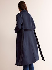 Boden Blue Bristol Wool Blend Coat - Image 2 of 6