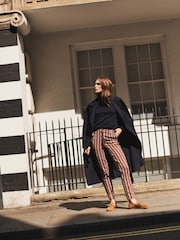 Boden Blue Bristol Wool Blend Coat - Image 5 of 6