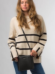 Pure Luxuries London Kali Nappa Leather Cross-Body Bag - Image 1 of 8