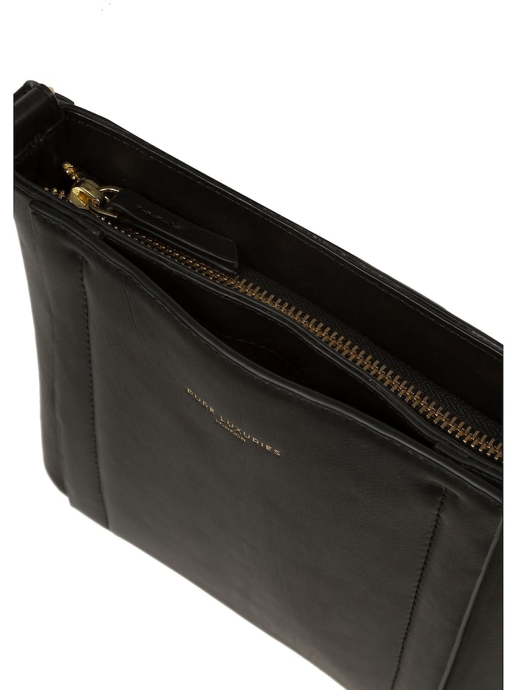 Pure Luxuries London Kali Nappa Leather Cross-Body Bag - Image 8 of 8