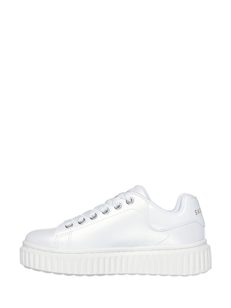 Skechers White Hi Ridge Trainers - Image 2 of 5