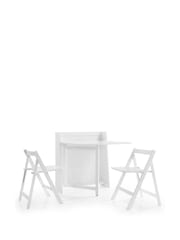 Julian Bowen White Helsinki Dining Set - Image 5 of 5