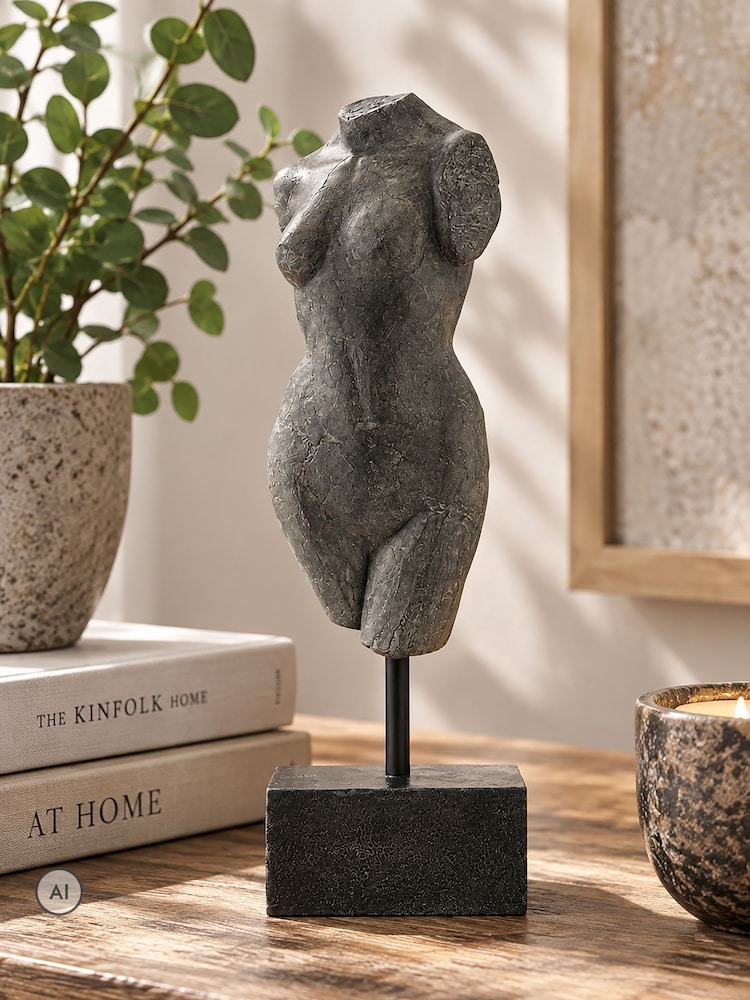 Otters Brook Resin Female Torso Statue - Image 1 of 2