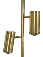 Libra Interiors Bronze Stukeley Triple Spotlight Floor Lamp - Image 3 of 4