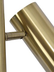Libra Interiors Bronze Stukeley Triple Spotlight Floor Lamp - Image 4 of 4