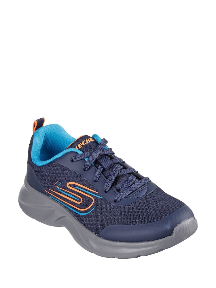 Skechers Blue Boys Dynamatic Trainers - Image 2 of 2